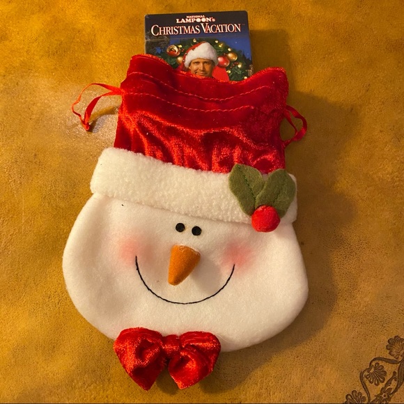 NWT National Lampoon's Christmas Vacation Playing Cards with Felt Made Gift Bag - Picture 4 of 4